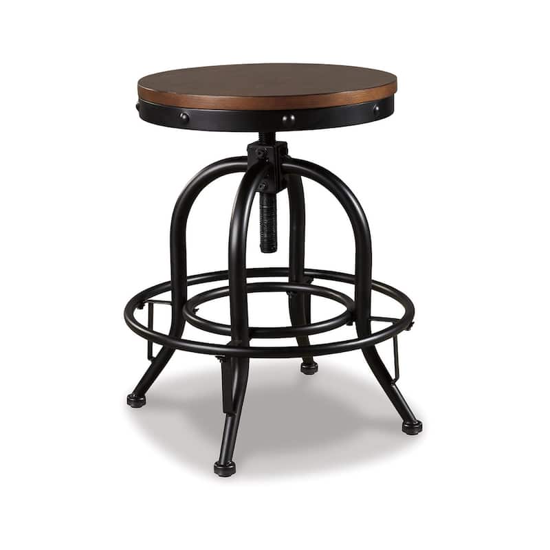 Signature Design by Ashley Lier Swivel Counter Height Stool (Set of 2)