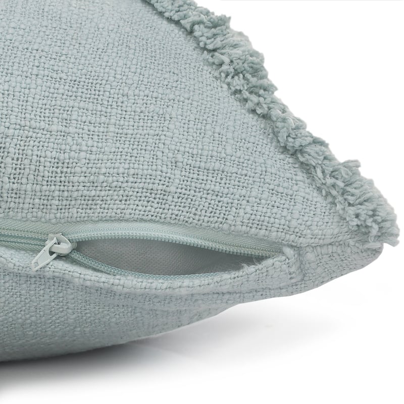 Sevita Flatwoven Cotton Throw Pillow, Set of 2