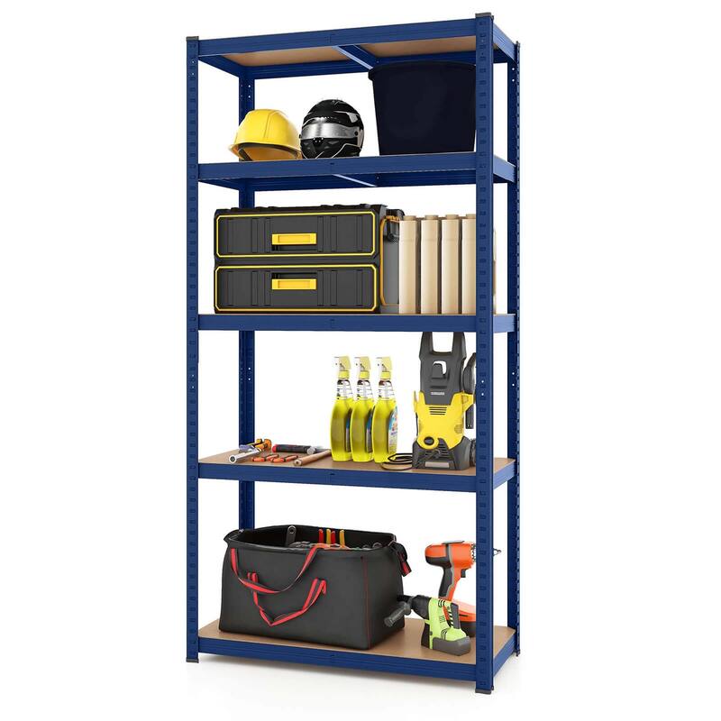 Costway 5 Tier Adjustable Garage Shelving Unit with 2000 lbs Max Load - See Details