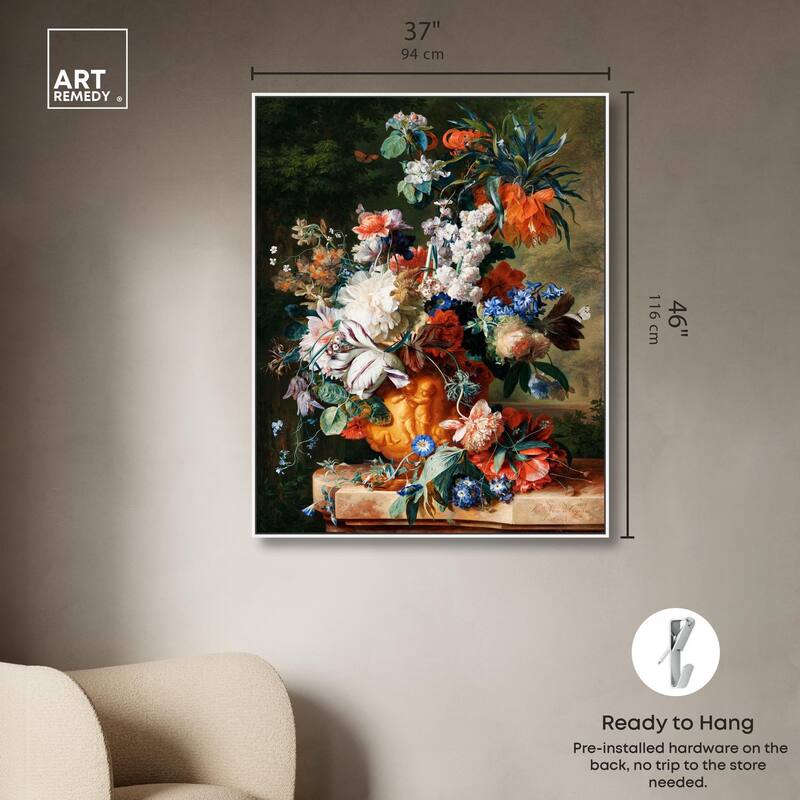 Bouquet of Flowers (1724) Canvas by Art Remedy