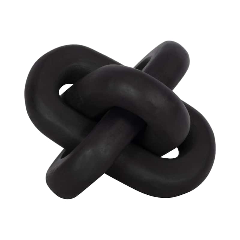 Sagebrook Home Neutral Wood Decorative Knot Figurine