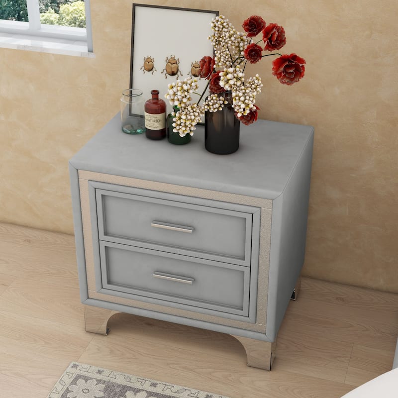 Velvet nightstand