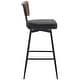 preview thumbnail 23 of 136, 26"/29" Faux Leather Swivel Counter/Bar Stools Set of 2/3