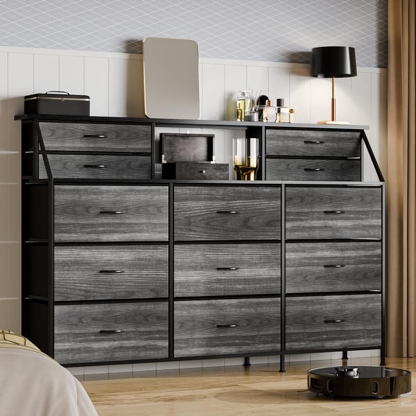 knee length dresses for ladies Drawers Dresser Chest Of Drawers,Metal Frame And Wood Top,Black,Two Packs  Black Wood