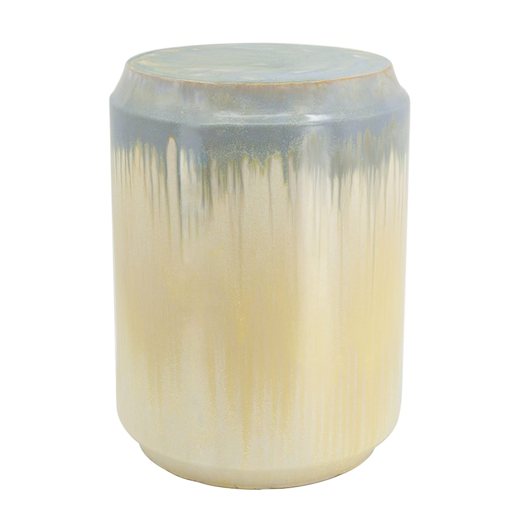 Round Florence Ceramic Garden Stool - 18"