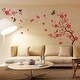 preview thumbnail 1 of 3, Walplus Pink Blossom Flower Wall Sticker Home Decoration Nursery Decal