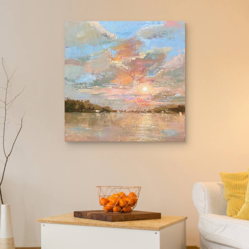 Heavenly Glow by Jennifer Stottle Taylor Canvas Art Print