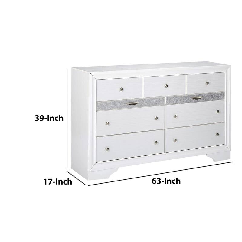 Adolescent Dresser, White