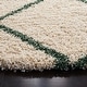 preview thumbnail 91 of 161, SAFAVIEH Hudson Shag Estella Diamond Trellis 2-inch Thick Rug