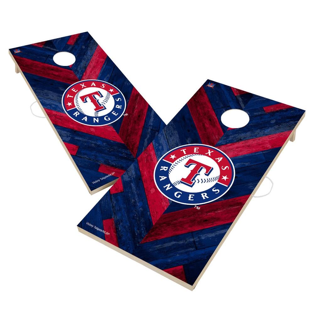 Texas Rangers MLB Cornhole Board Set