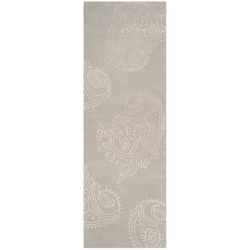 SAFAVIEH Handmade Bella Kristiana Paisley Modern Floral Wool Rug