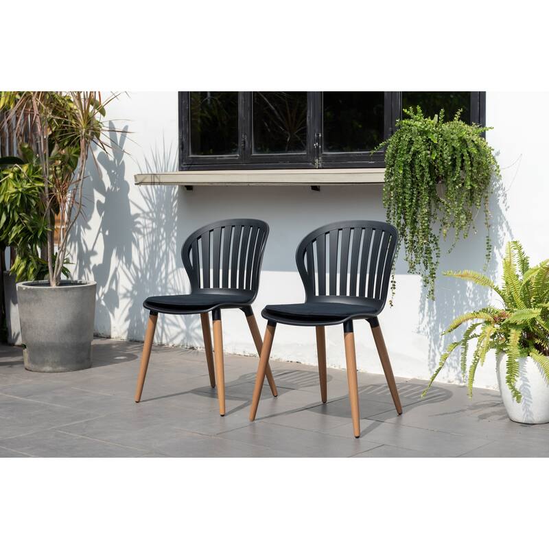 Amazonia Rawlins 9pc 100 FSC Wood Outdoor Patio Dining Set