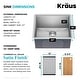 preview thumbnail 15 of 162, KRAUS Kore Workstation Undermount Stainless Steel Kitchen Sink