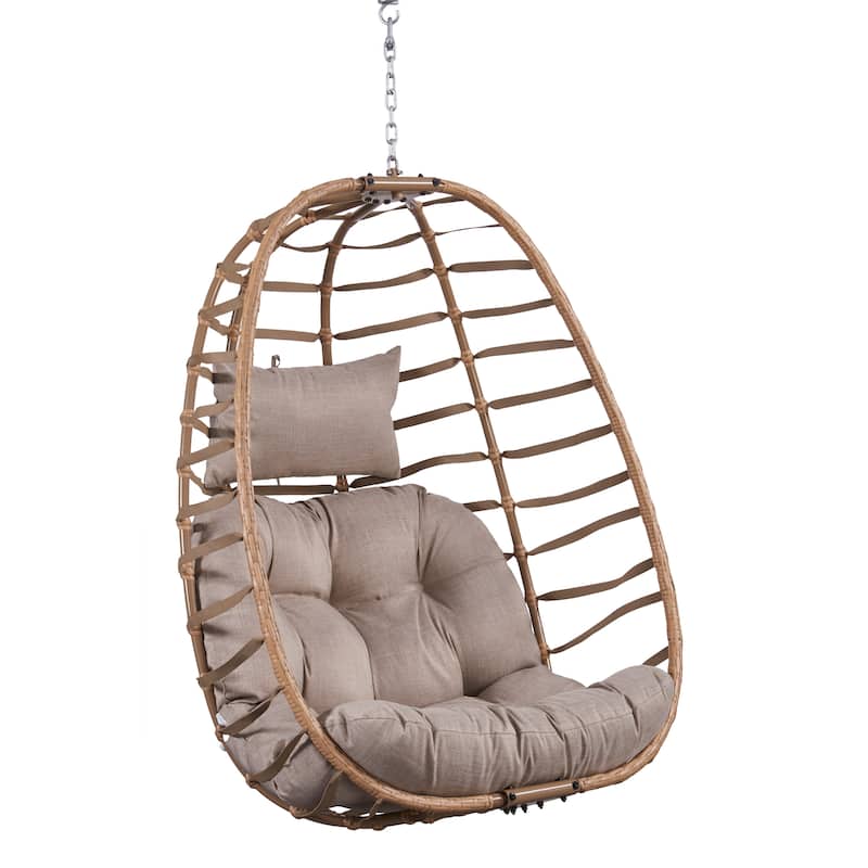 Pocassy Foldable Hanging Egg Chair without Stand