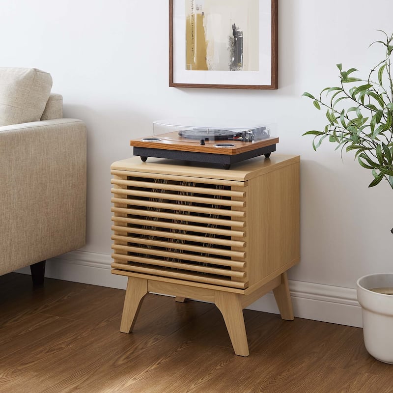 Render Vinyl Record Display Stand