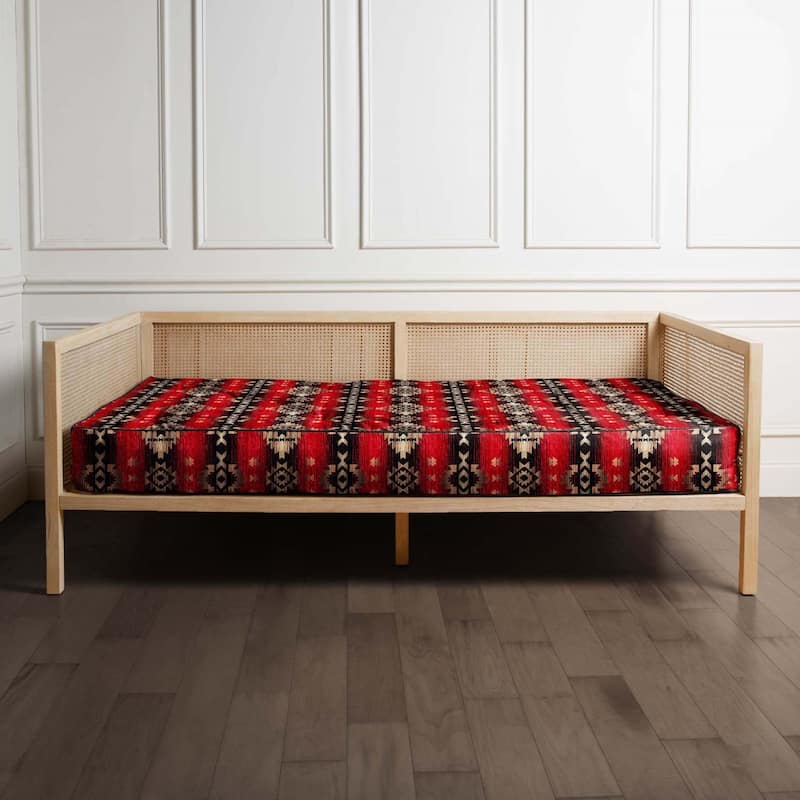 Sorra Home Southwest Daybed Mattress (Mattress Only) - 75 in x 38 in x 5 in - Navajo Fire