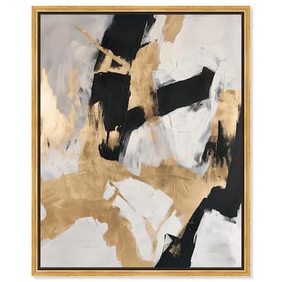 Cracked Gilt I Canvas by Art Remedy