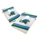 preview thumbnail 1 of 3, Tulane University Green Wave 2x4 Tailgate Cornhole Boards Include Carrying Case