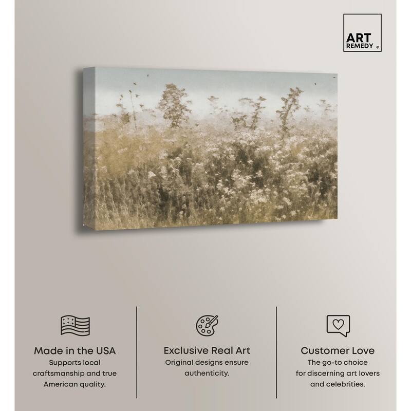 Hoary Herb Hues II Canvas by Art Remedy, Gallery Wrapped