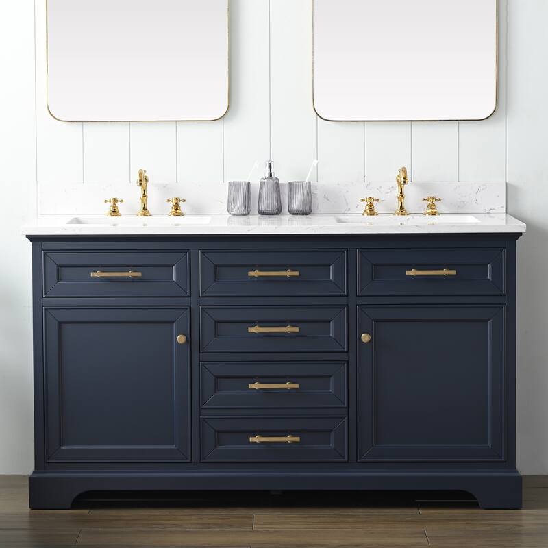 Sudio Design Thompson 60" Double Bathroom Vanity