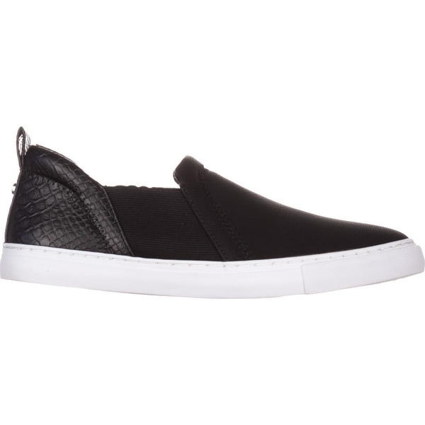 guess black slip ons