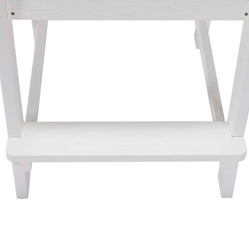 Tall Adirondack Chairs Set of 2 with handrails and connecting plates - 28.3"L x 22.6"W x 48.8"H