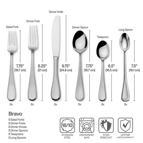 Mikasa FAIRCHILD Stainless 18-8 Japan Glossy Silverware Flatware - YOUR CHOICE