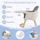 preview thumbnail 18 of 46, Costway 3 in 1 Convertible Wooden High Chair Toddler Feeding Chair - See Details