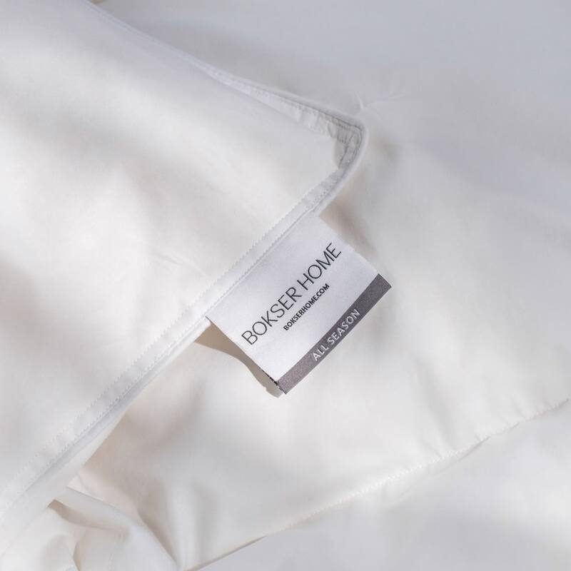 All Season Feather & Down Duvet Comforter Insert by BOKSER HOME