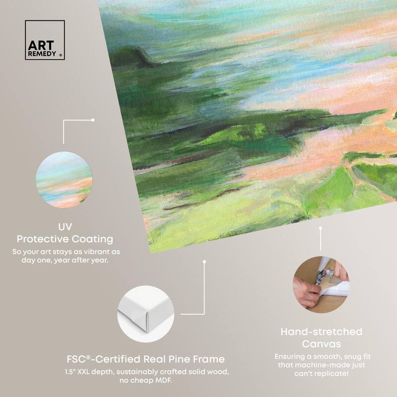 Enjoy the Nature Canvas by Art Remedy, Gallery Wrapped