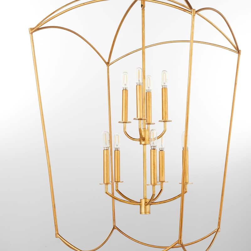Quorum International 6812-9 Mantle 9 Light 25" Wide Pendant