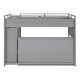 preview thumbnail 10 of 44, Twin Pine Loft Bed with Rolling Cabinet and Desk