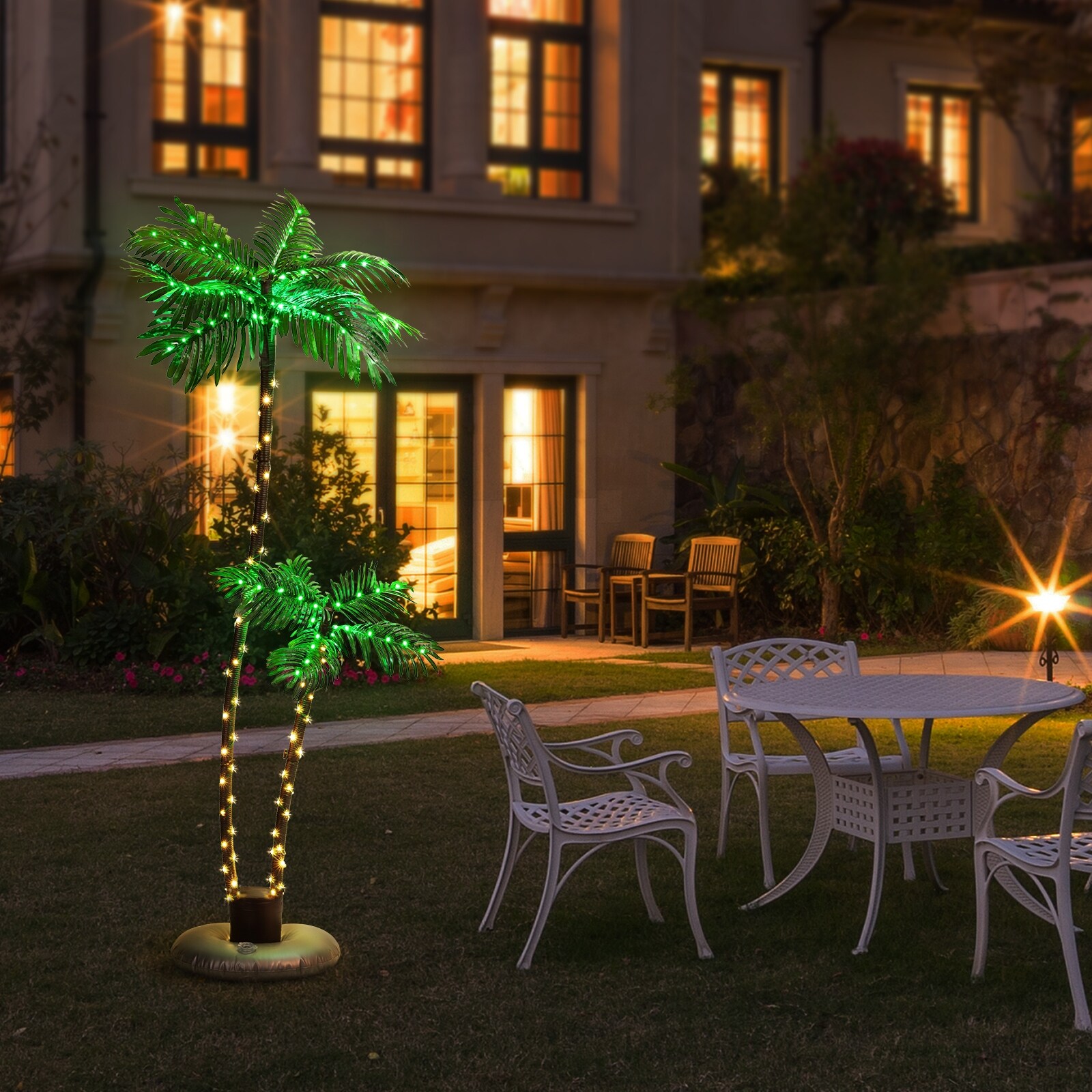 Lighted Palm Tree for Outside Patio Yard Party Pool On Sale Bed Bath Beyond 37904177