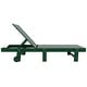 preview thumbnail 63 of 113, Shoreside Modern Poly Eco-Friendly All Weather Reclining Chaise Lounge With Wheels and Side Table (2-Piece Set)