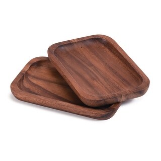Rectangular Plates - Small - S/2 - brown - Bed Bath & Beyond - 37163897