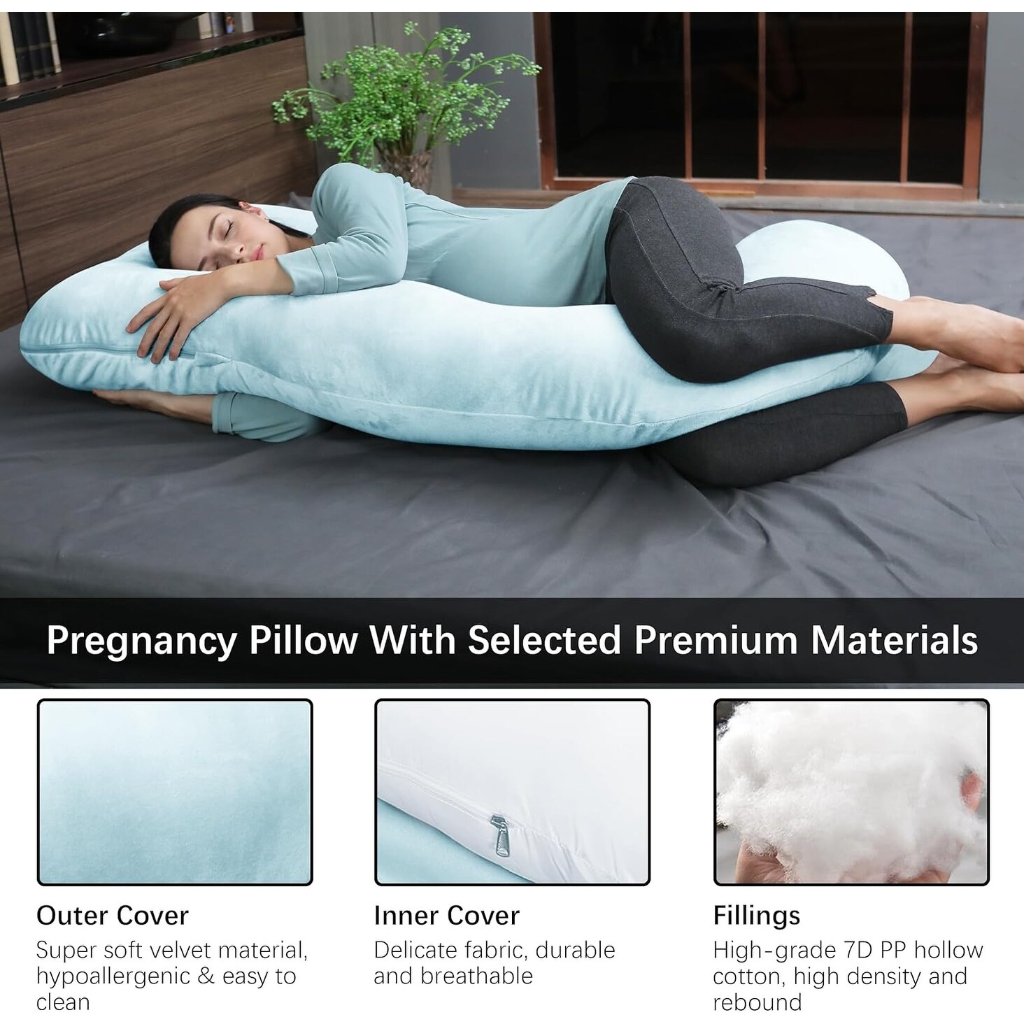 U shaped body pillow bed bath and beyond hotsell