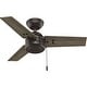 preview thumbnail 26 of 96, Hunter Cassius Outdoor Ceiling Fan, Damp Rated - Industrial, Farmhouse, Contemporary