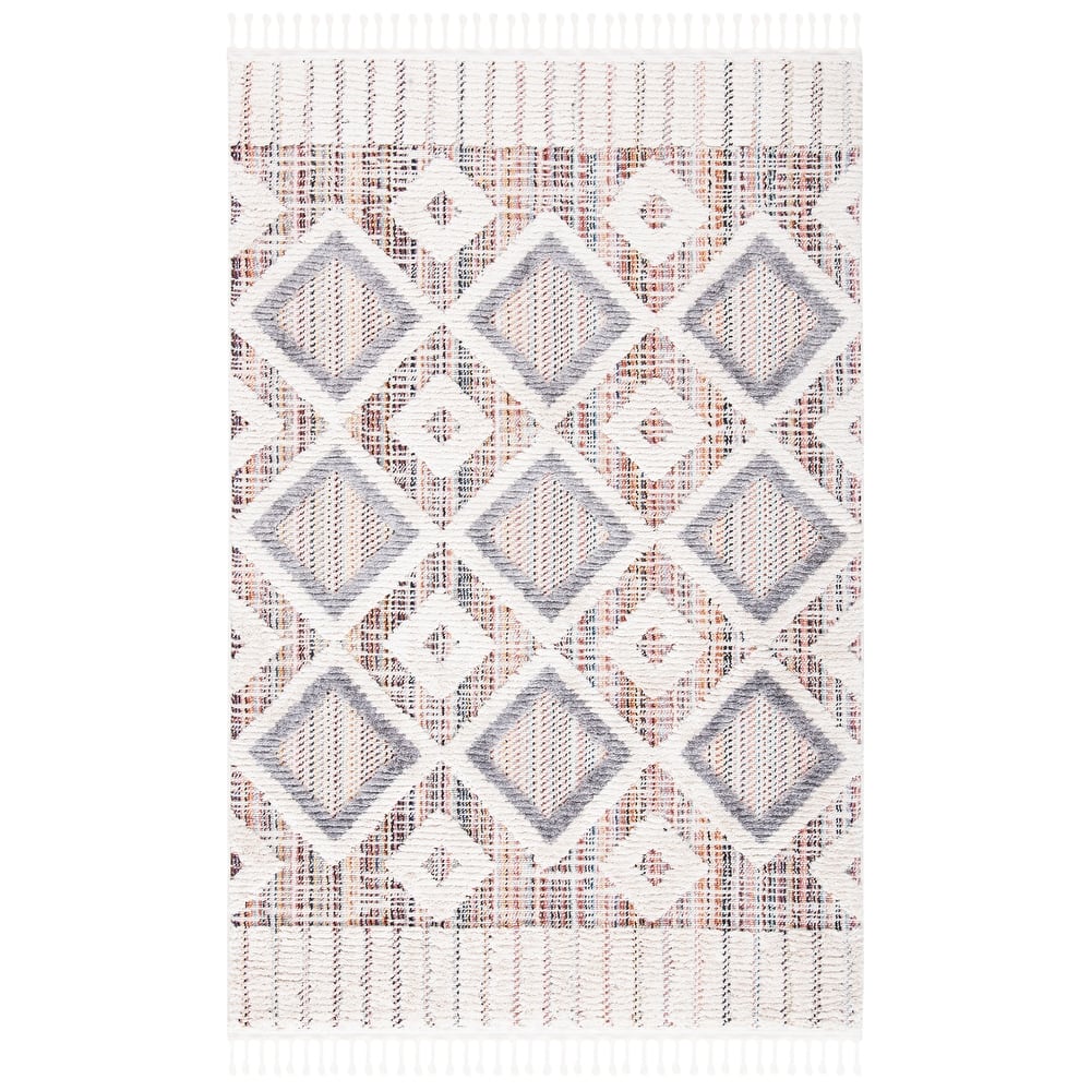 SAFAVIEH Marrakech Moroccan Elenore Boho Braided Tassel Area Rug