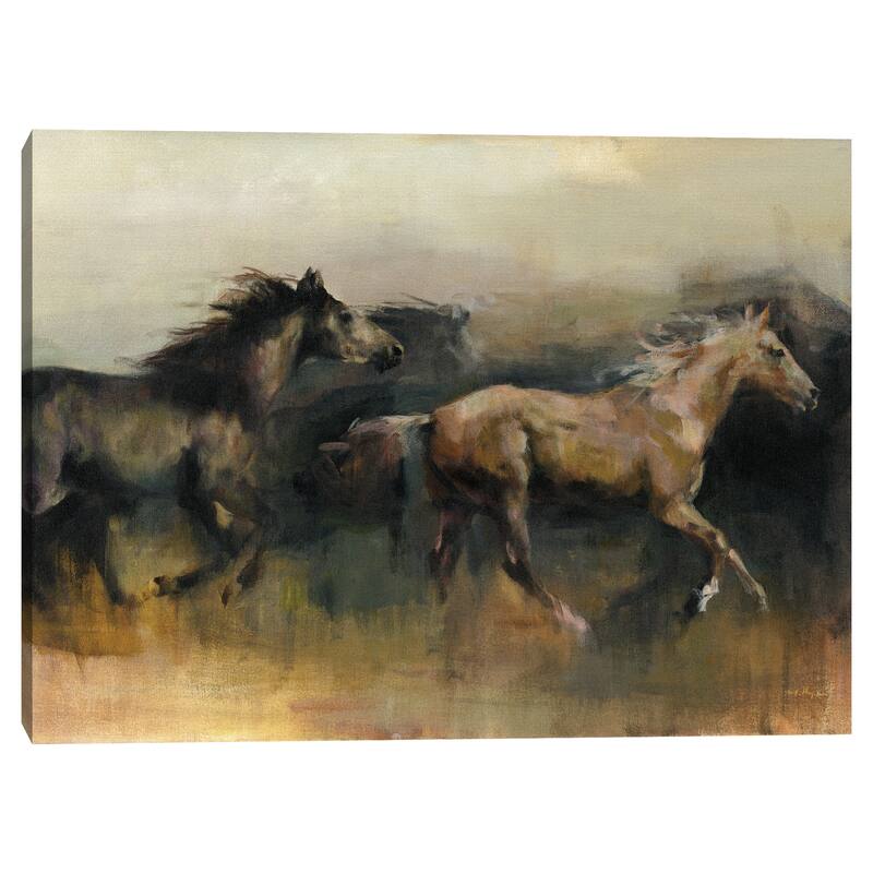 Roaming the West Crop by Marilyn Hageman Canvas Art Print