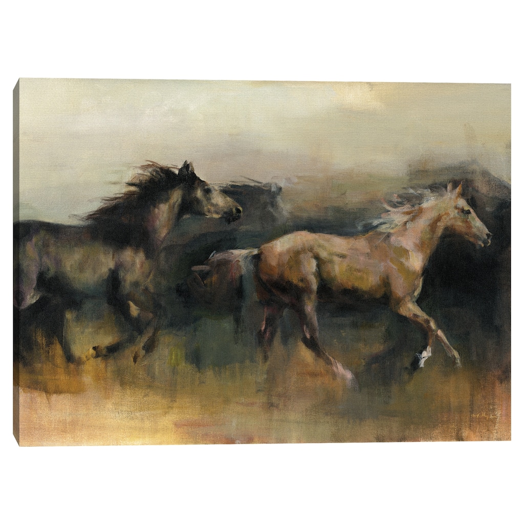 Roaming the West Crop by Marilyn Hageman Canvas Art Print
