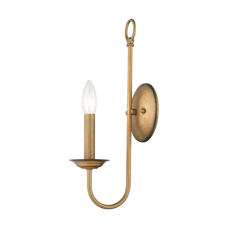 Livex Lighting Estate Single Light 16" Tall Wall Sconce
