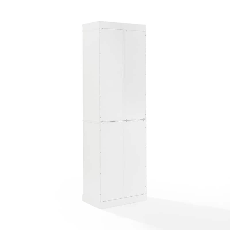 Crosley Stanton 2Pc Glass Door Pantry Set - 14.5"x47.5"x78"