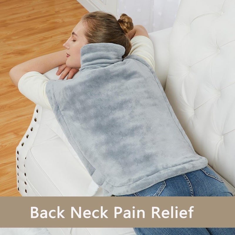Weighted Heating Pad for Neck and Shoulders - Fast Heating