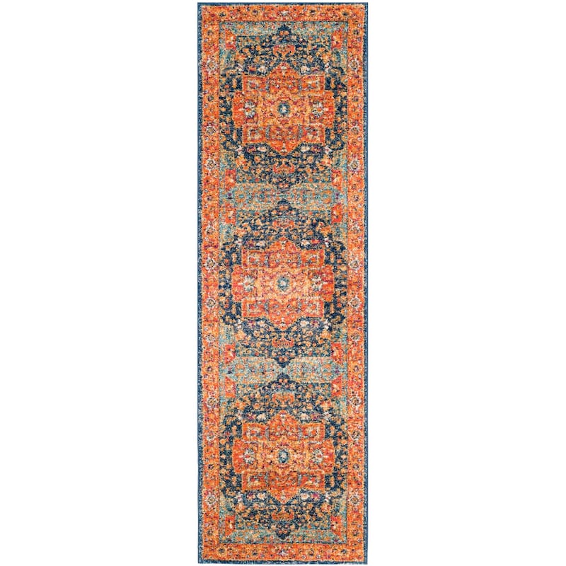 SAFAVIEH Evoke Spasenka Vintage Boho Medallion Rug