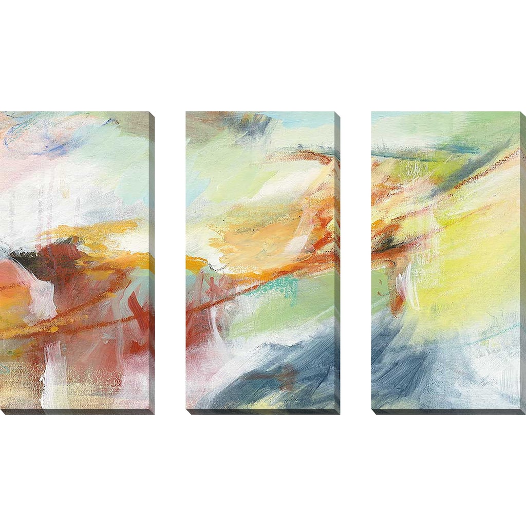"Possibilities III" 3 Piece Set on Canvas