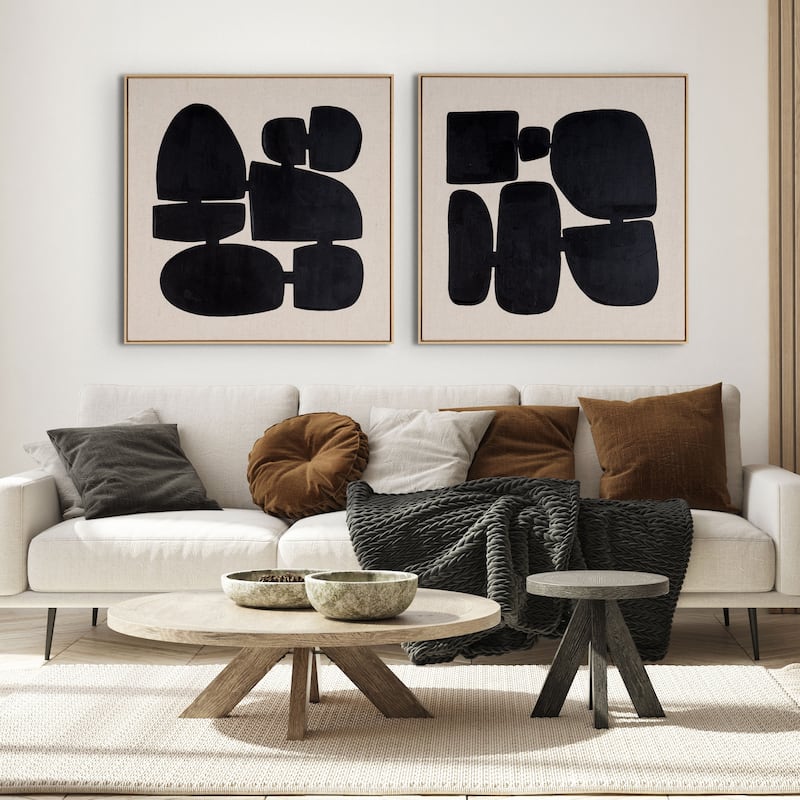 Cairns I, Hand Painted Canvas