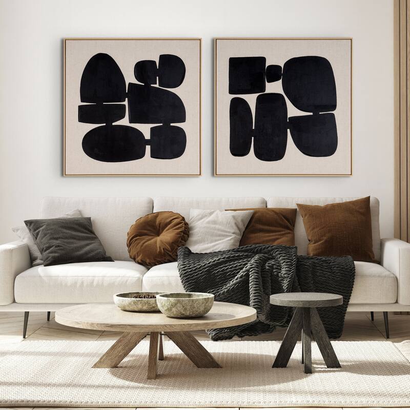 Cairns II, Hand Painted Canvas