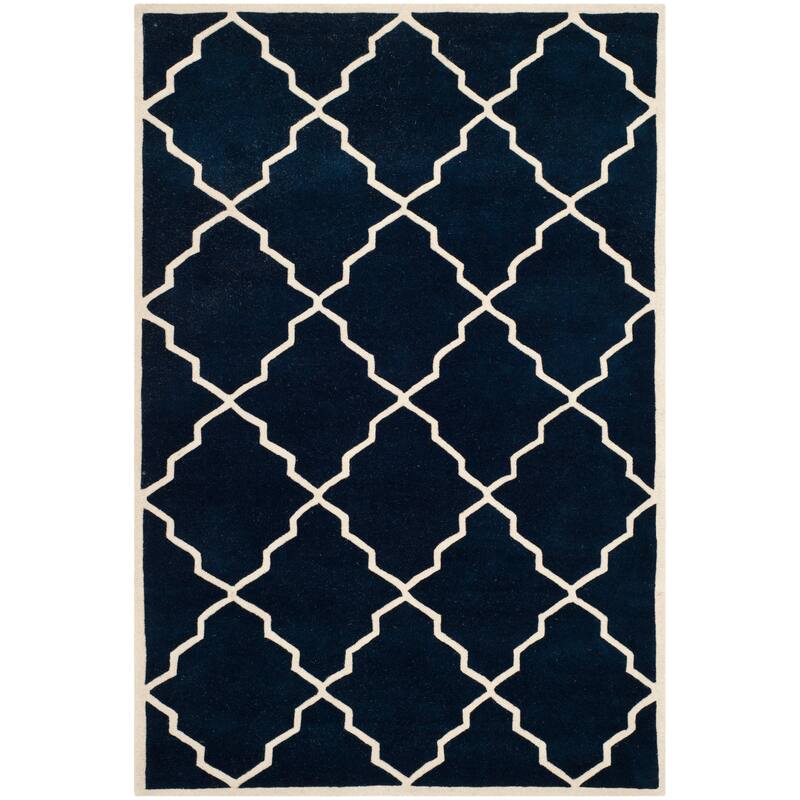 SAFAVIEH Handmade Chatham Nhuong Modern Moroccan Wool Rug