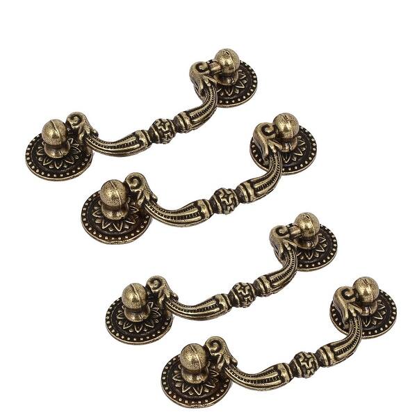 Shop Cabinet Drawer Cupboard Door Metal Pull Handles Bronze Tone