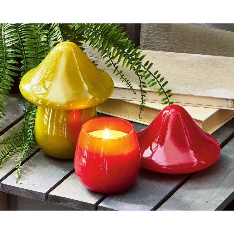 Mushroom Citro + Tuberose Candle